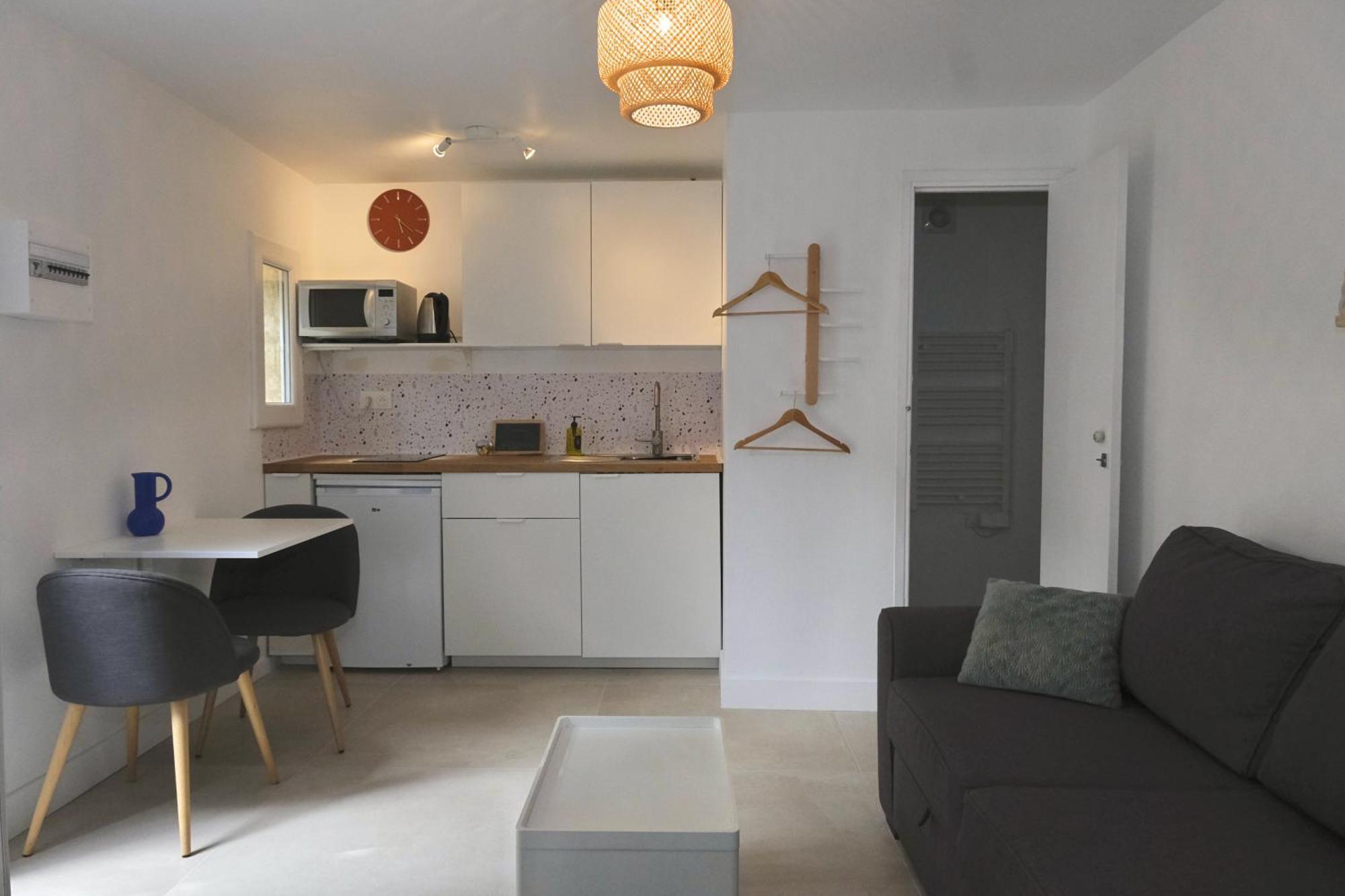 Studio Independant Avec Jardin Bouc-Bel-Air Kültér fotó